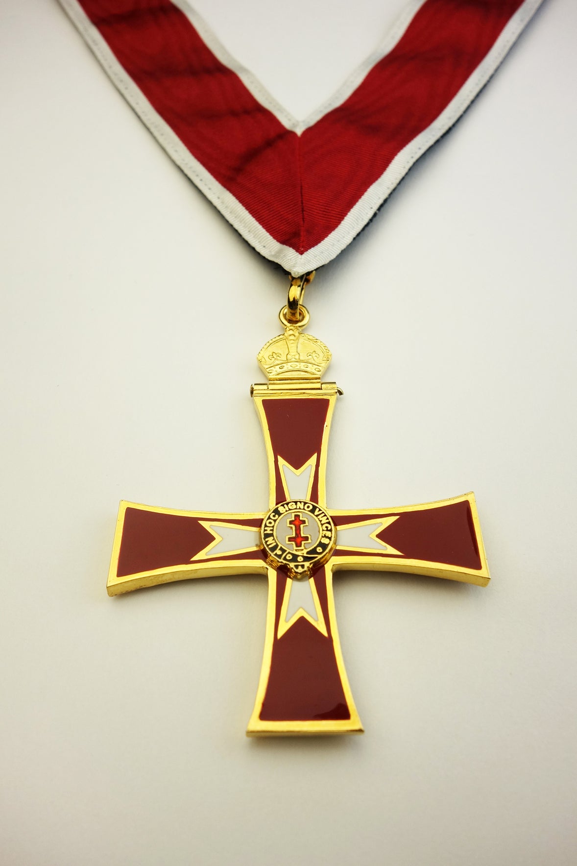 Knights Templar and Knights of Malta Knight Commander Collarette and Jewel
