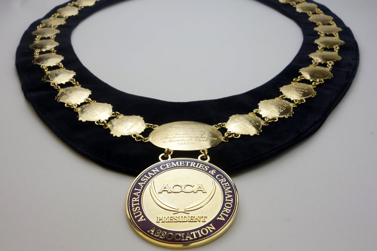 ACCA President Chain of Office & Pendant | George H Lilley™️