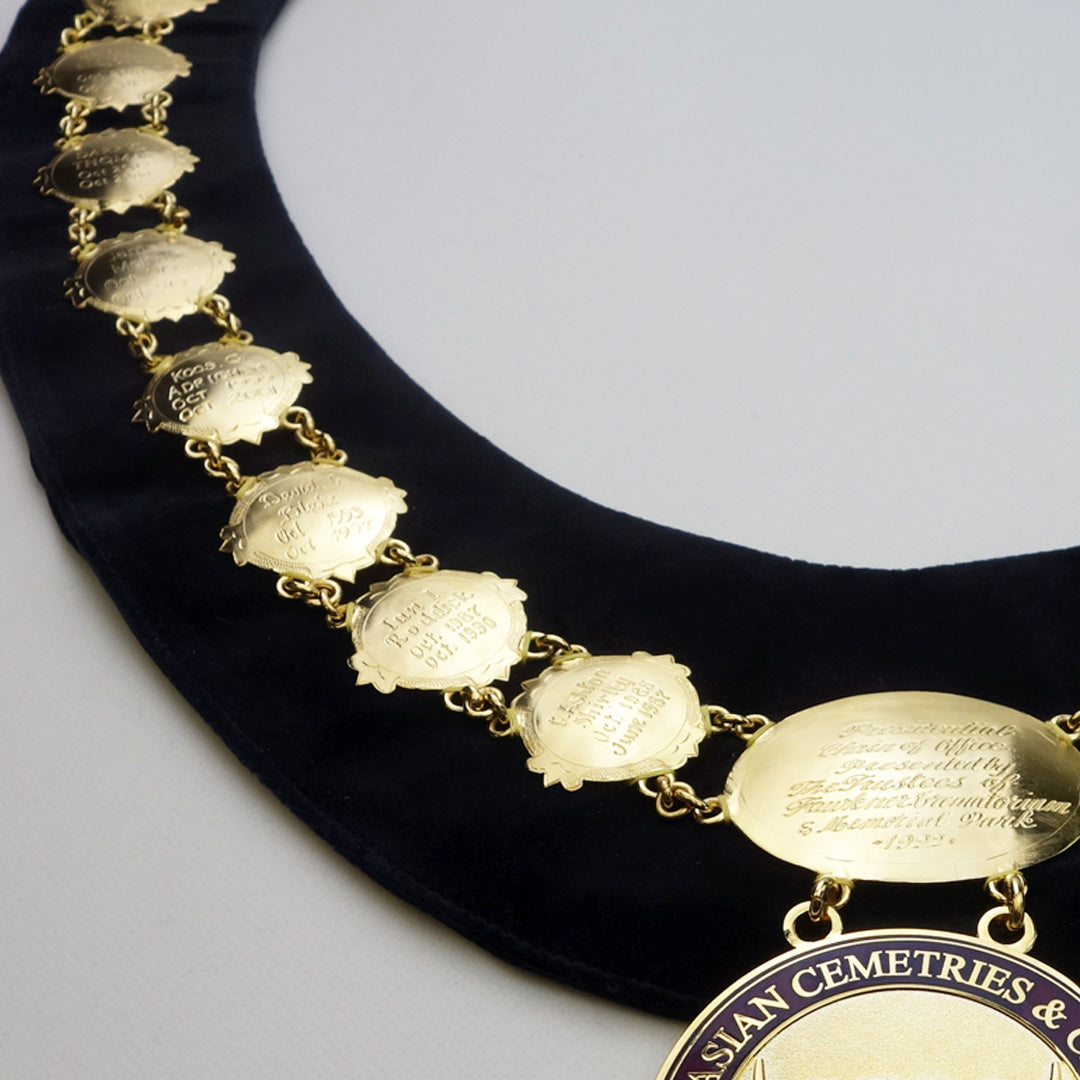 ACCA President Chain of Office & Pendant | George H Lilley™️