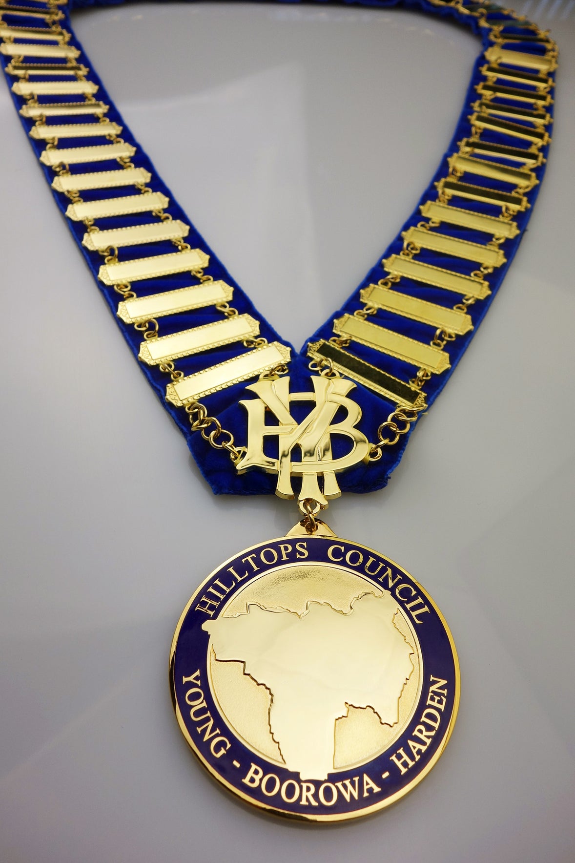 Hilltops Council Chain of Office & Pendant