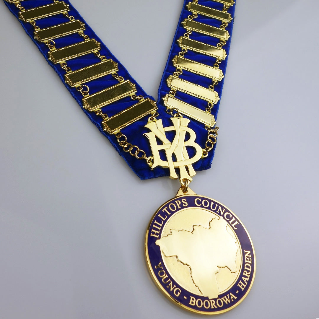 Hilltops Council Chain of Office & Pendant | George H Lilley™️