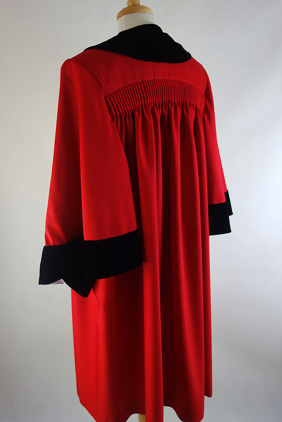 Mayor Rita Robes Buy Traditional Style Mayoral Robe, Plain Base with Black Velvet Online ...