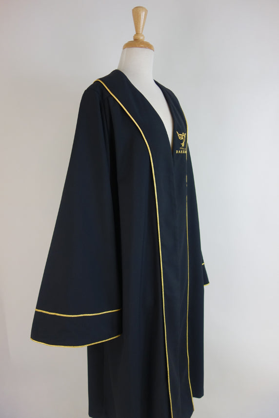 Buy Corporate Mayoral Robe, Black, Gold Embroidered Logo Online at ...