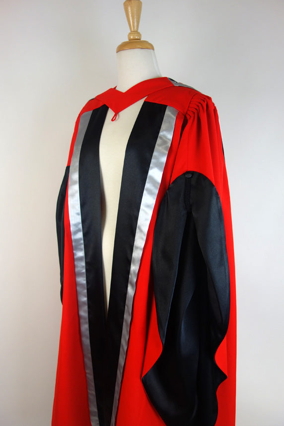 Australian College of Theology Doctor of Theology Graduation Gown Set - Gown, Hood and Bonnet