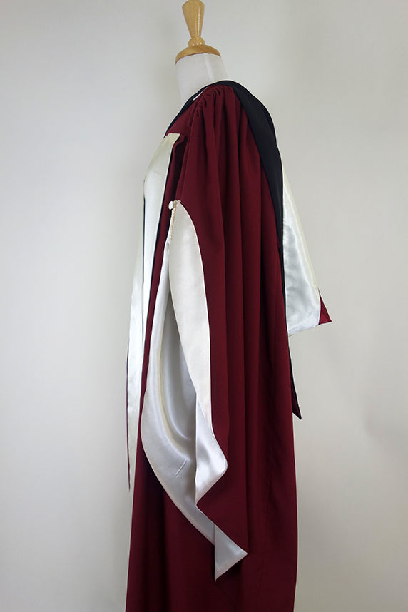 CDU PhD Graduation Gown Set - Gown, Hood and Bonnet
