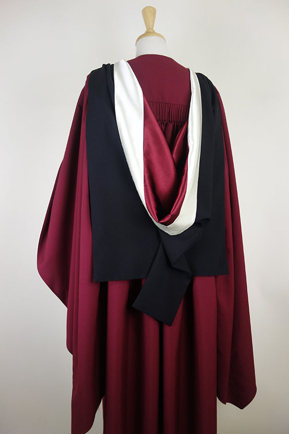 Buy CDU PhD Graduation Gown Set - Gown, Hood and Bonnet Online at ...