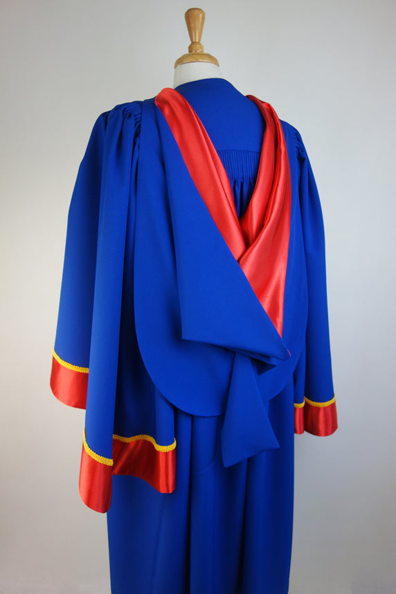 ECU PhD Graduation Gown Set - Gown, Hood and Bonnet