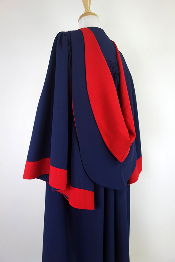 Flinders University PhD Graduation Gown Set - Gown, Hood and Bonnet