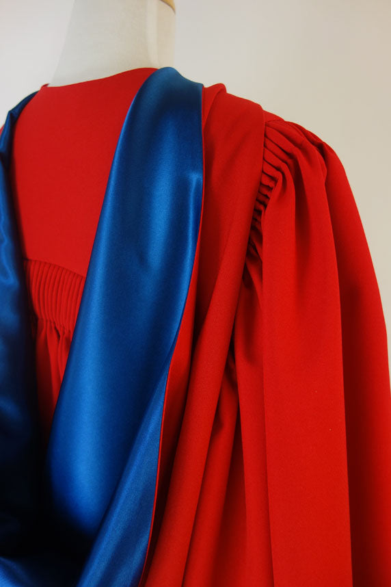 La Trobe University PhD Graduation Gown Set - Gown, Hood and Bonnet