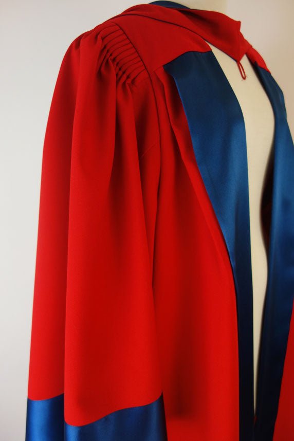 La Trobe University PhD Graduation Gown Set - Gown, Hood and Bonnet