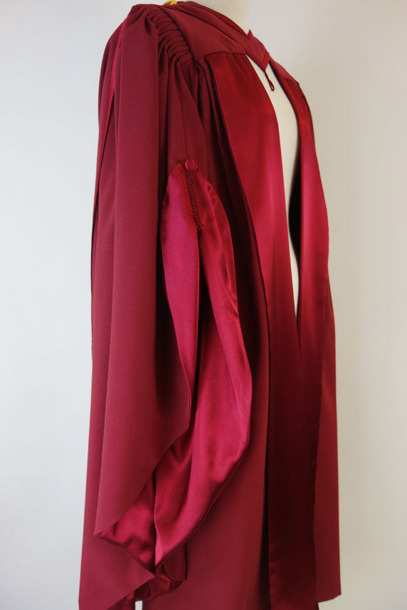 Macquarie University PhD Graduation Gown Set - Gown, Hood and Bonnet