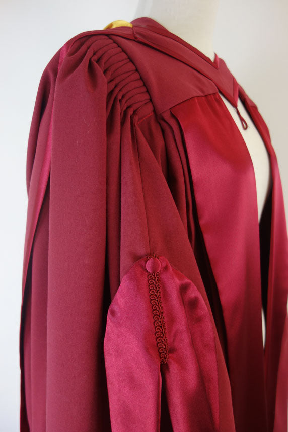 Macquarie University PhD Graduation Gown Set - Gown, Hood and Bonnet