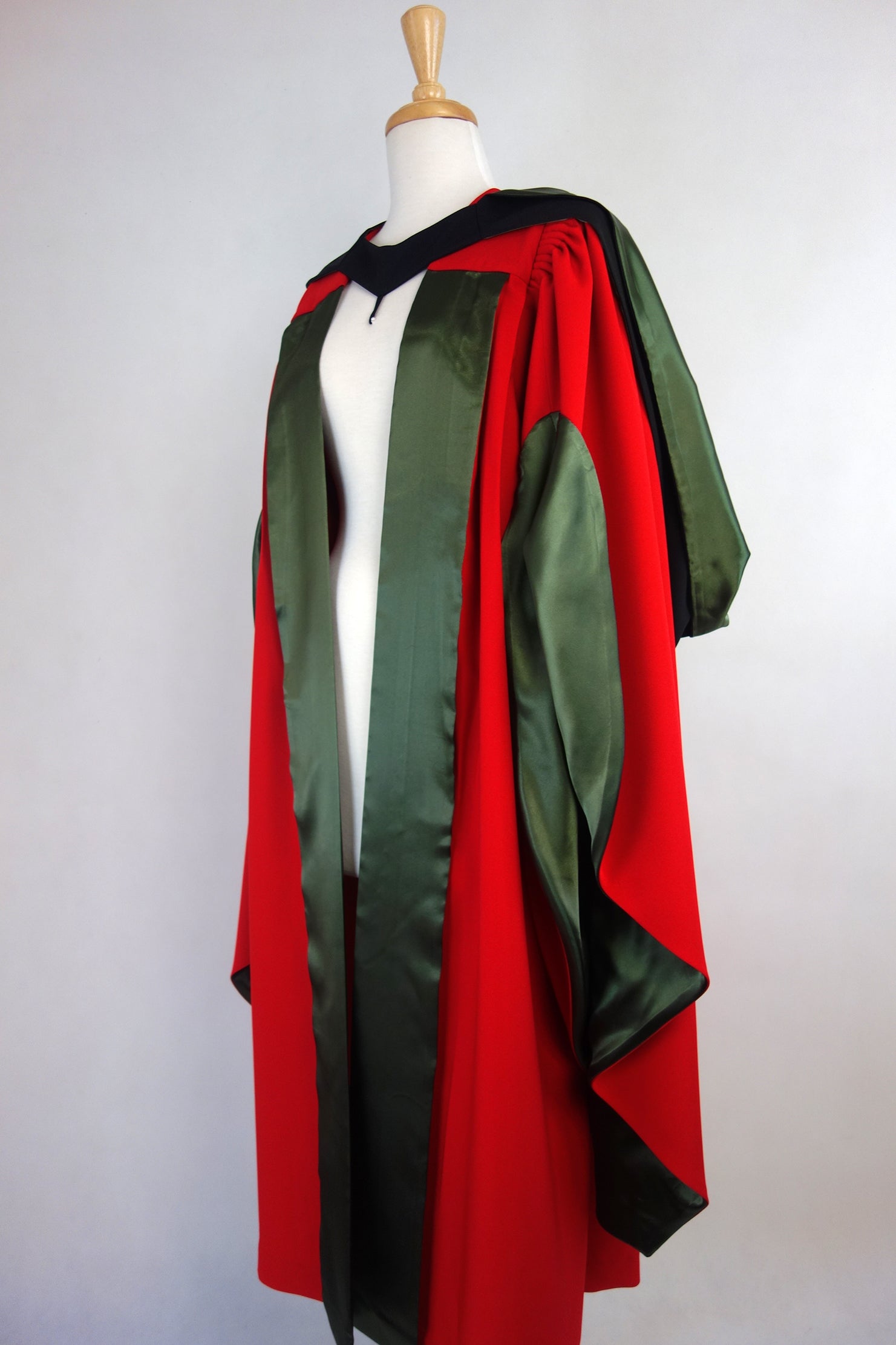 University of Melbourne Doctoral Graduation Gown Set Gown, Hood