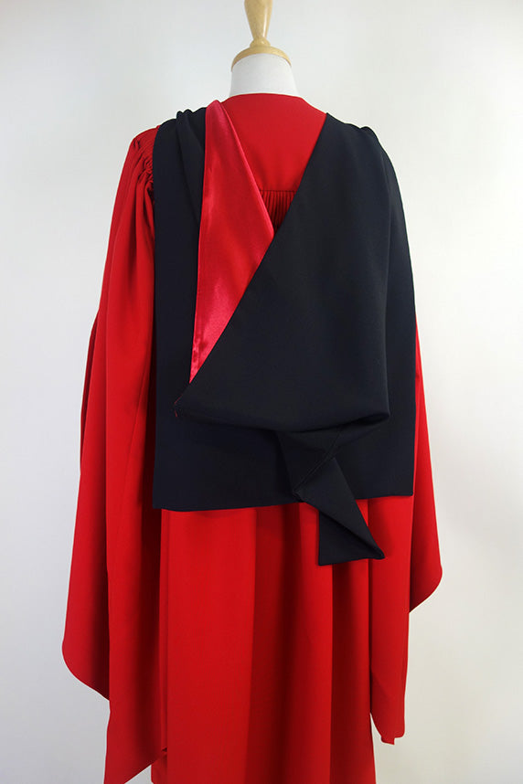 University of Melbourne Doctoral Graduation Gown Set - Gown, Hood and Bonnet