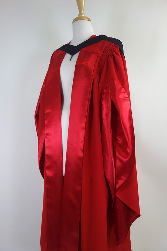 University of Melbourne Doctoral Graduation Gown Set - Gown, Hood and Bonnet