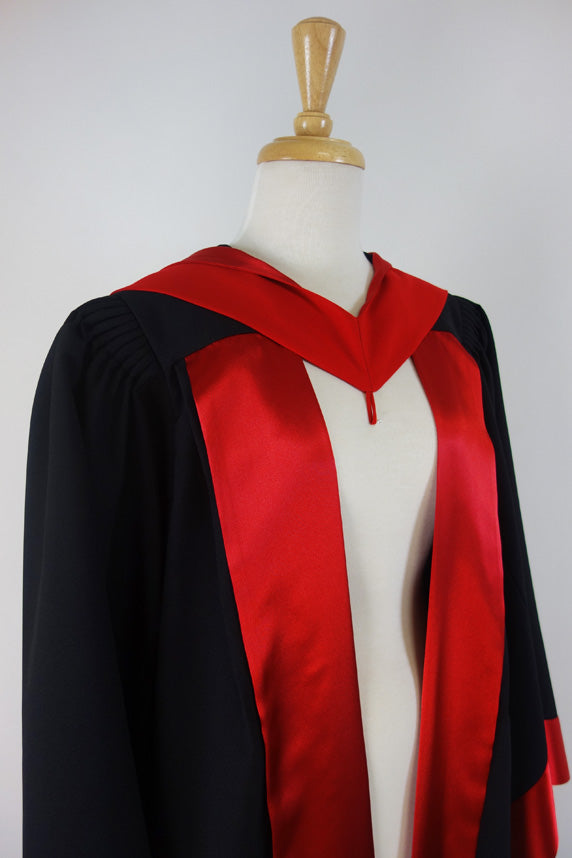 UTAS PhD Graduation Gown Set - Gown, Hood and Bonnet