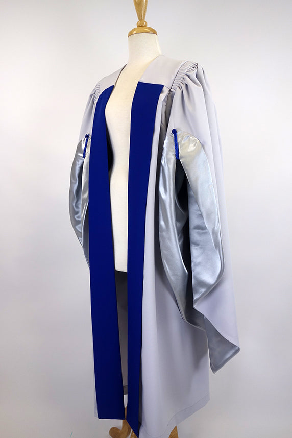 UCL University College London Specialist Doctorate Graduation Gown Set - Gown, Hood and Bonnet