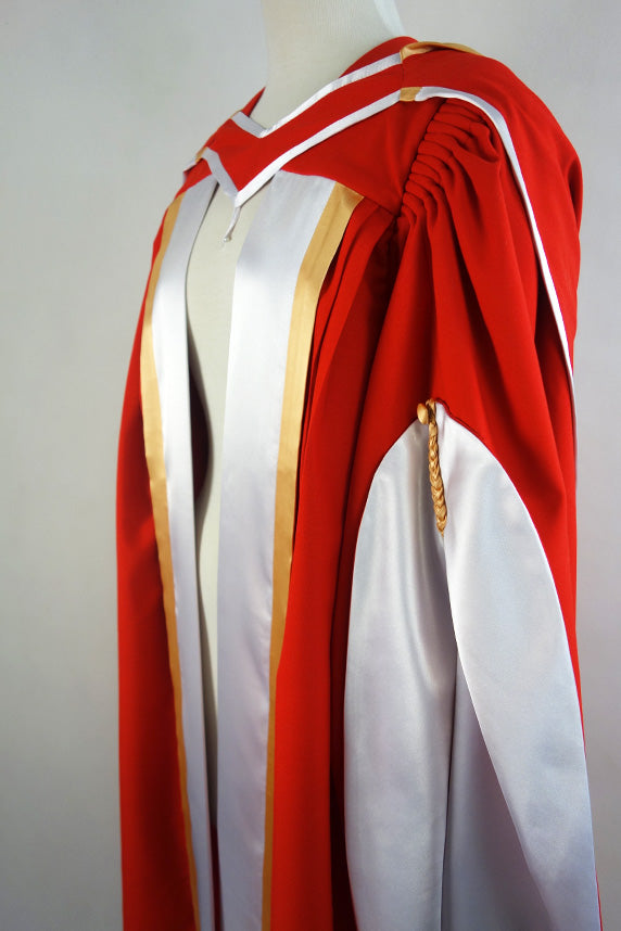 UNE PhD Graduation Gown Set - Gown, Hood and Bonnet