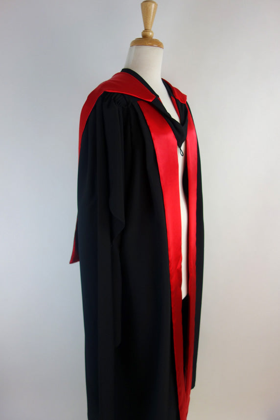 University of Queensland PhD Graduation Gown Set - Gown, Hood and Bonnet