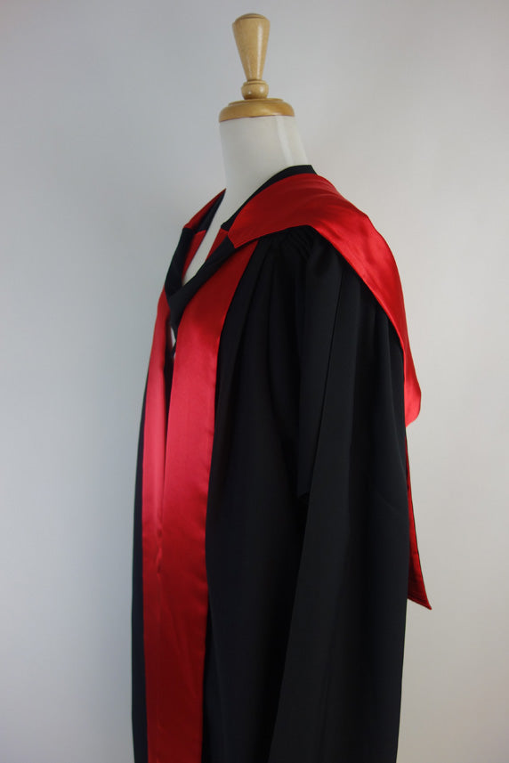 University of Queensland PhD Graduation Gown Set - Gown, Hood and Bonnet
