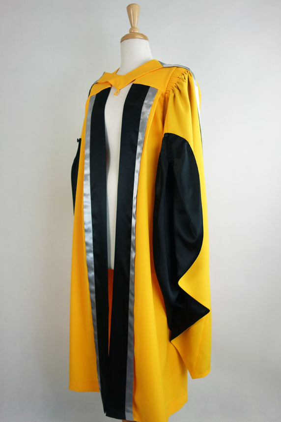 Australian College of Theology Doctor of Ministries Graduation Gown Set - Gown, Hood and Bonnet