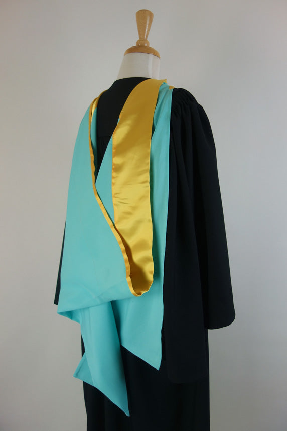 Monash University Master Graduation Gown Set