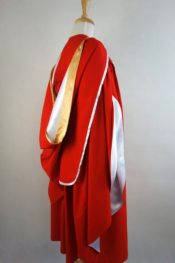UNE PhD Graduation Gown Set - Gown, Hood and Bonnet