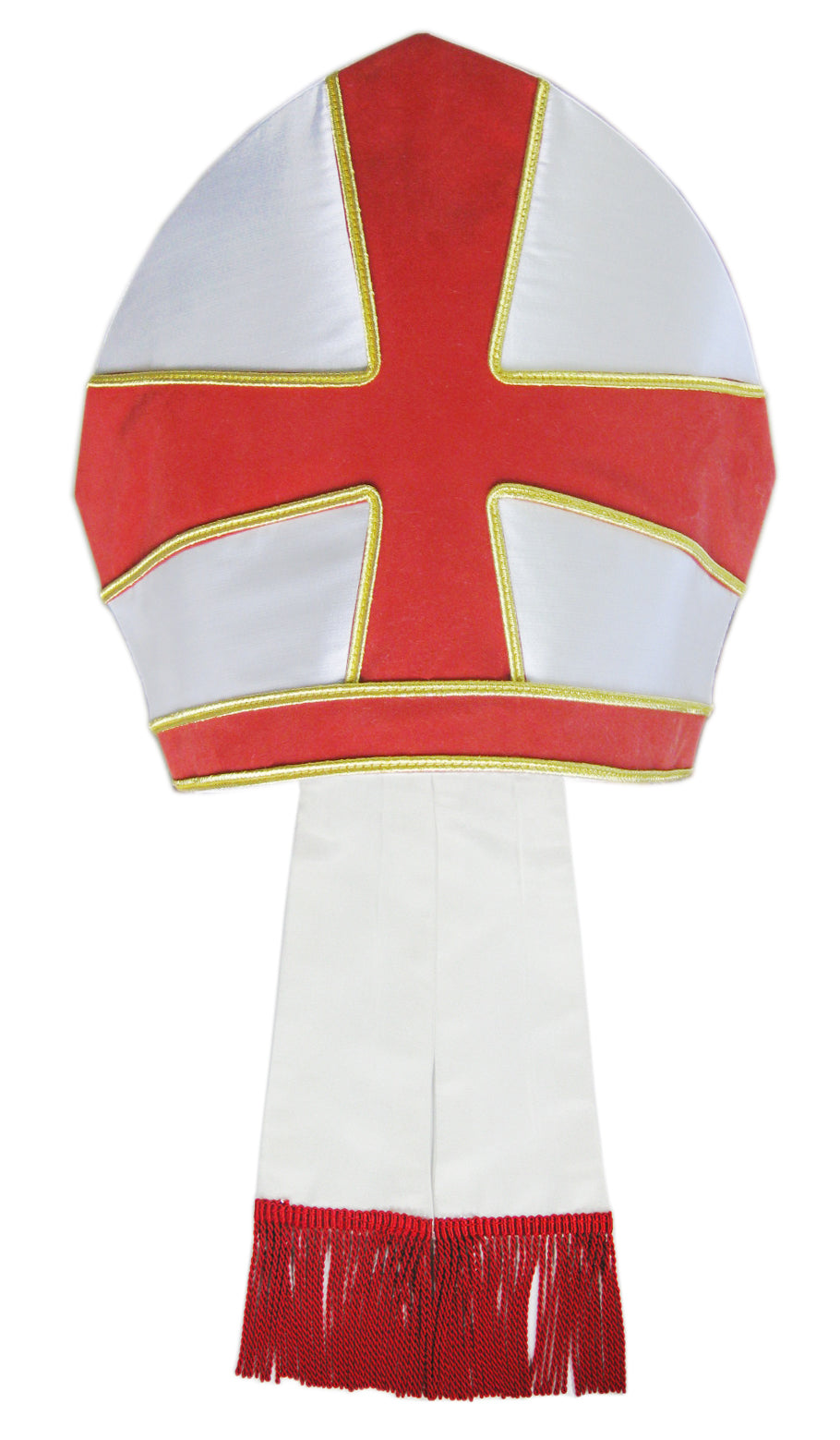 Knight Templar Priest Single Cross Mitre