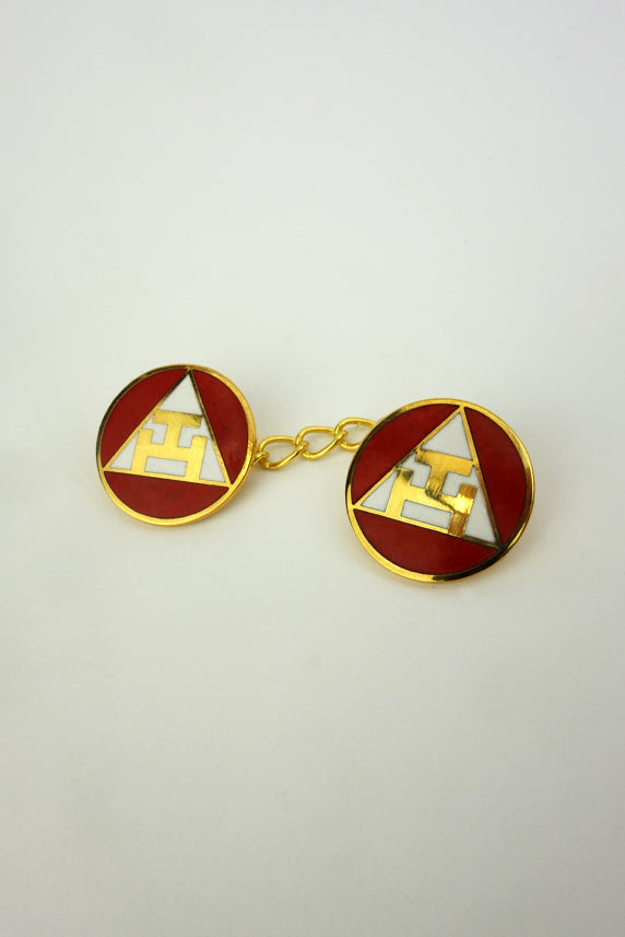 Masonic Jigger Buttons for Royal Arch Chapter