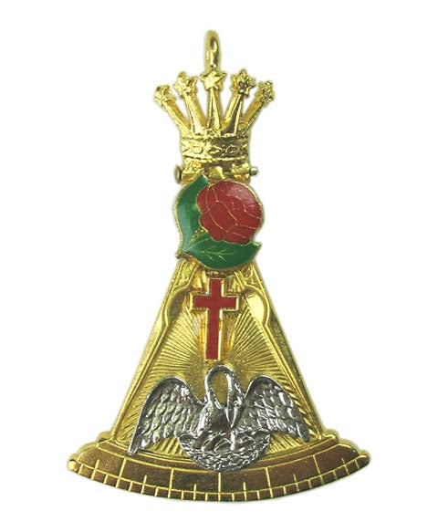 Australian Constitution Rose Croix 18th Degree Collar Jewel