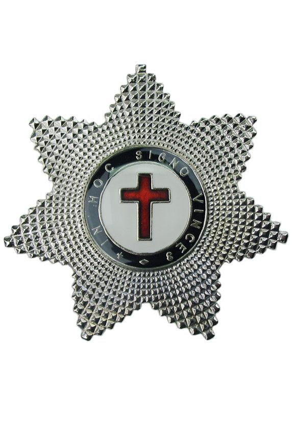 Knights Templar and Knights of Malta Small Breast Star