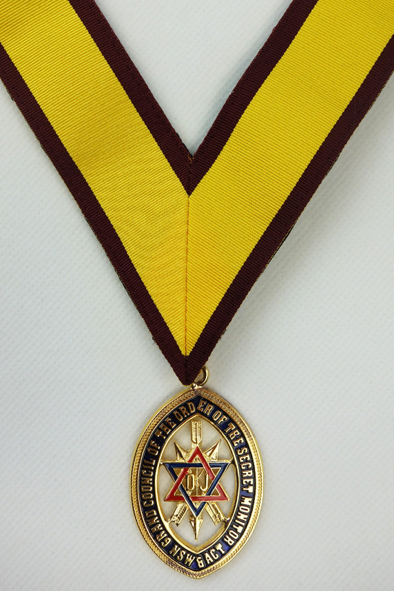 Order of the Secret Monitor Grand Officer Collarette and Jewel, NSW