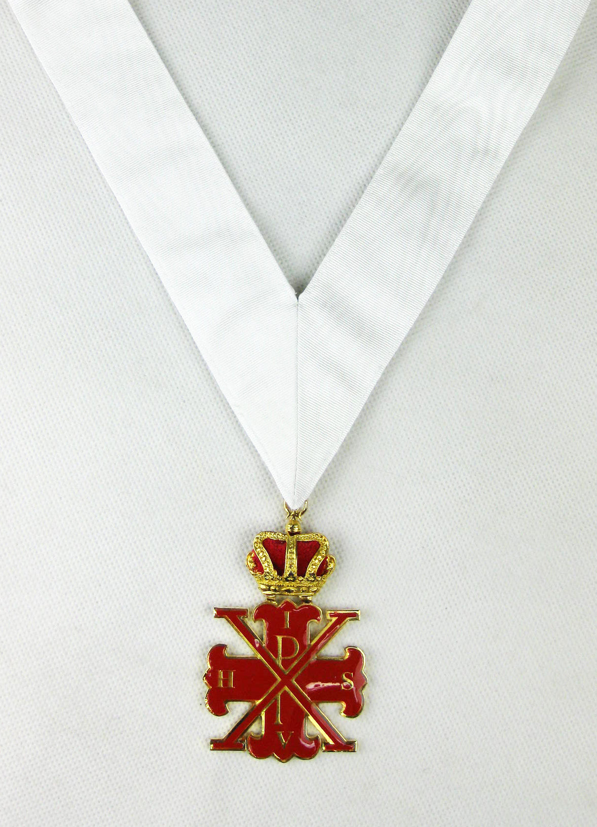 Red Cross of Constantine MPS Collarette and Jewel