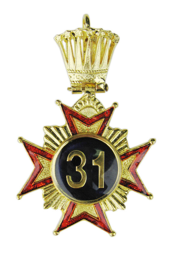 Scottish Constitution 31st Degree Collar Jewel