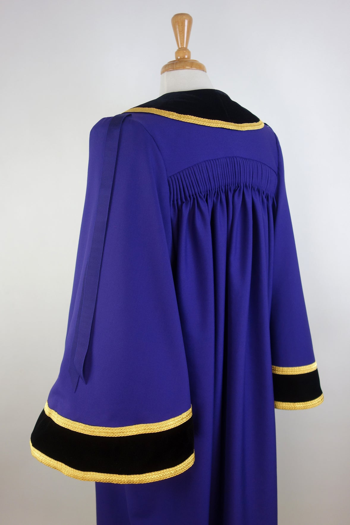 Velvet and Gold Mayoral Robe, Purple