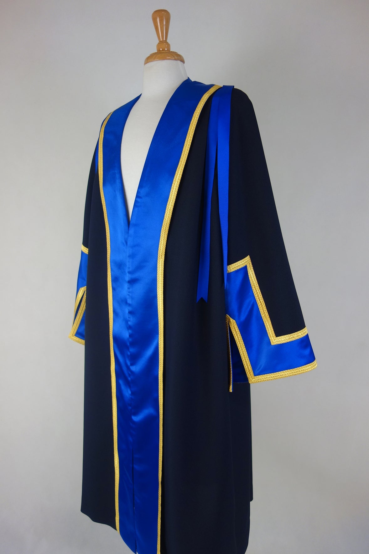 Satin and Gold Mayoral Robe