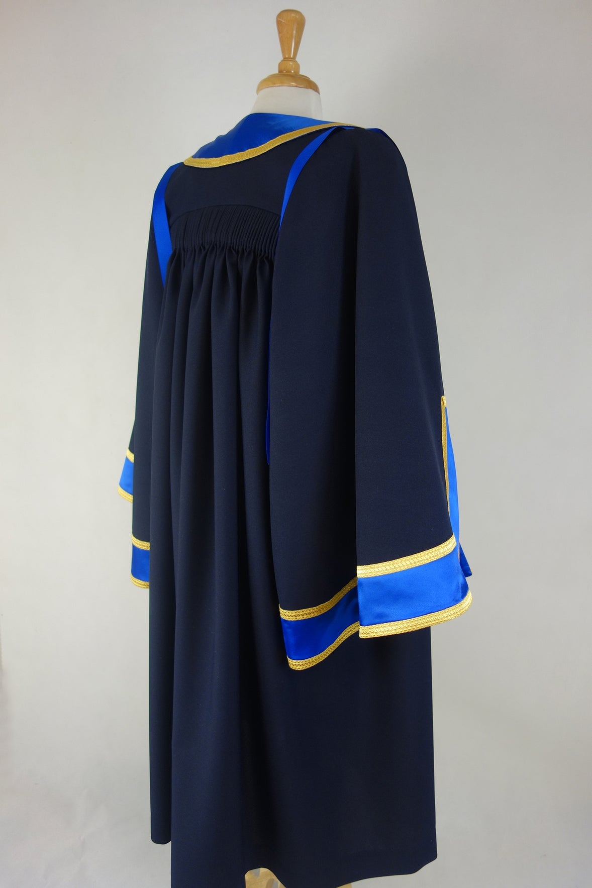 Satin and Gold Mayoral Robe